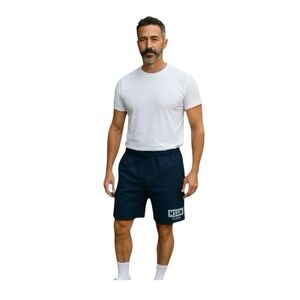 Messi Navy Blue Athleti Shorts Classic Fit